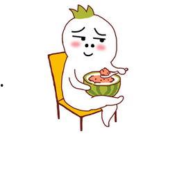画吃瓜小表情