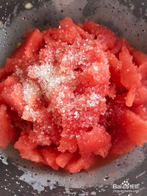 吃冰沙瓜,冰沙瓜的清凉诱惑